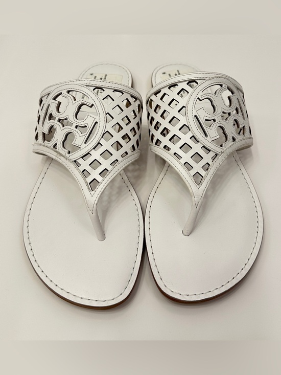 Tory Burch Shoes - NWT Tory Burch perforated logo thong sandals